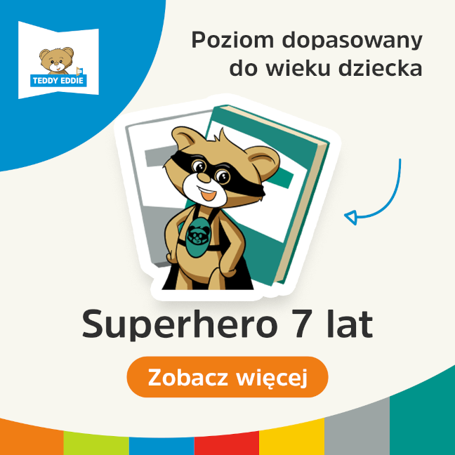 Teddy Eddie Superhero - Zabawa i nauka